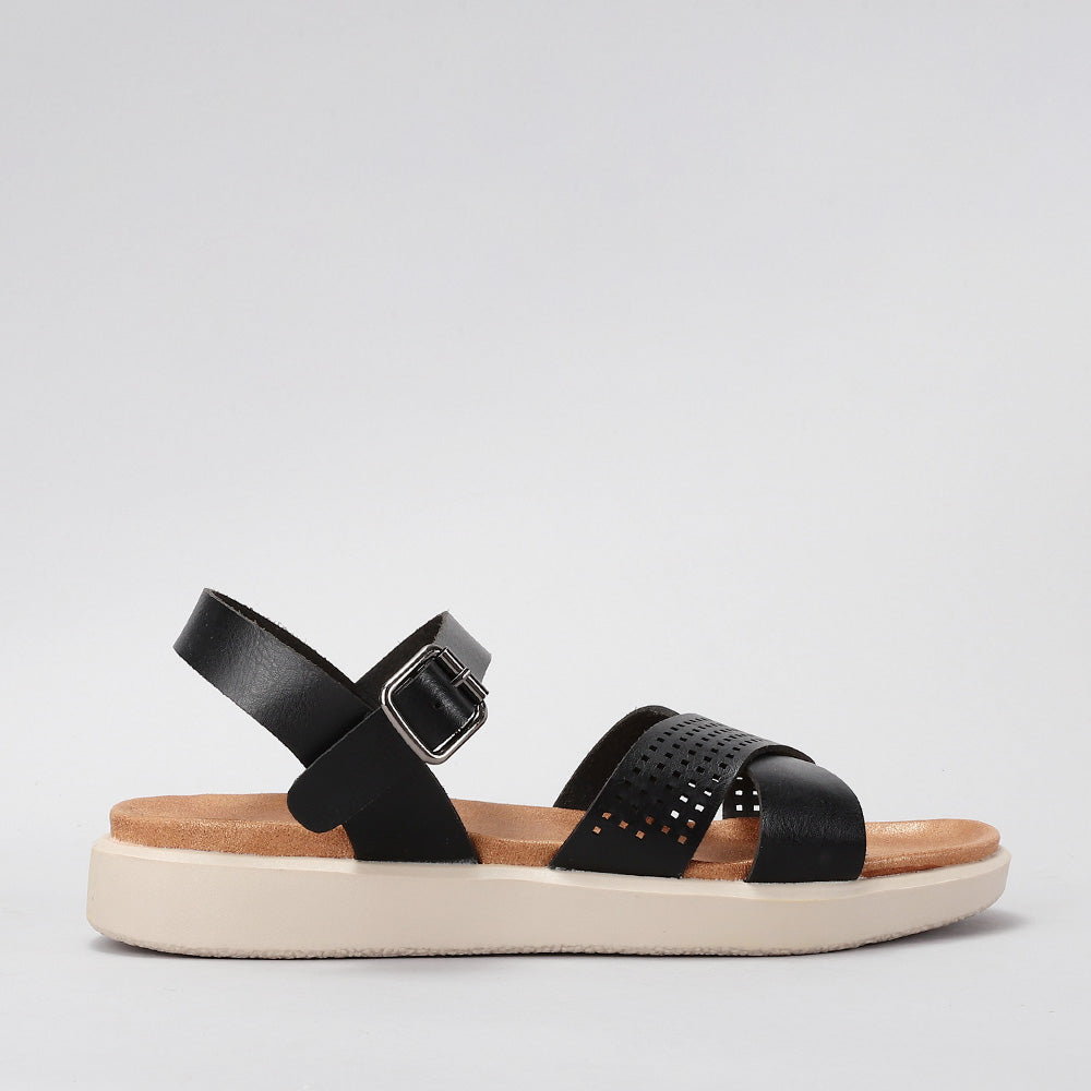 ERICA Denim Print CC Resorts cc sandals Womens Shoes