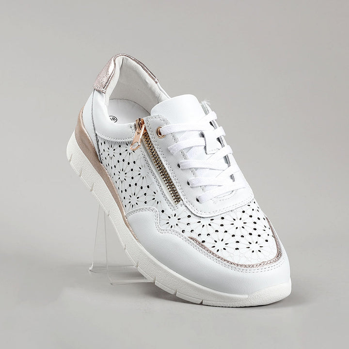 Caitlyn - White/Champagne - LE SANSA