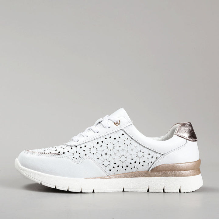 Caitlyn - White/Champagne - LE SANSA