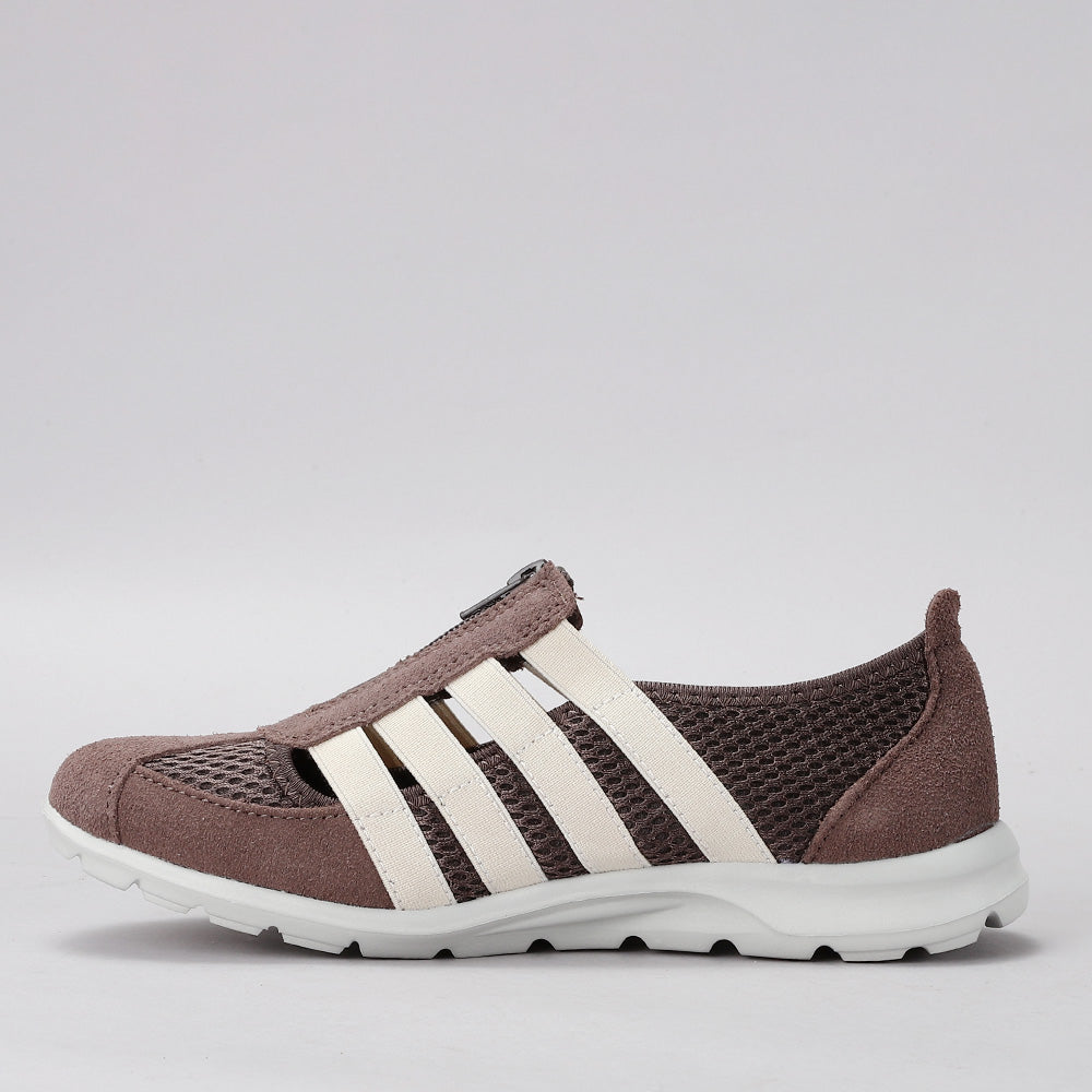 Christine - Dk Taupe/Cream - CC Resorts