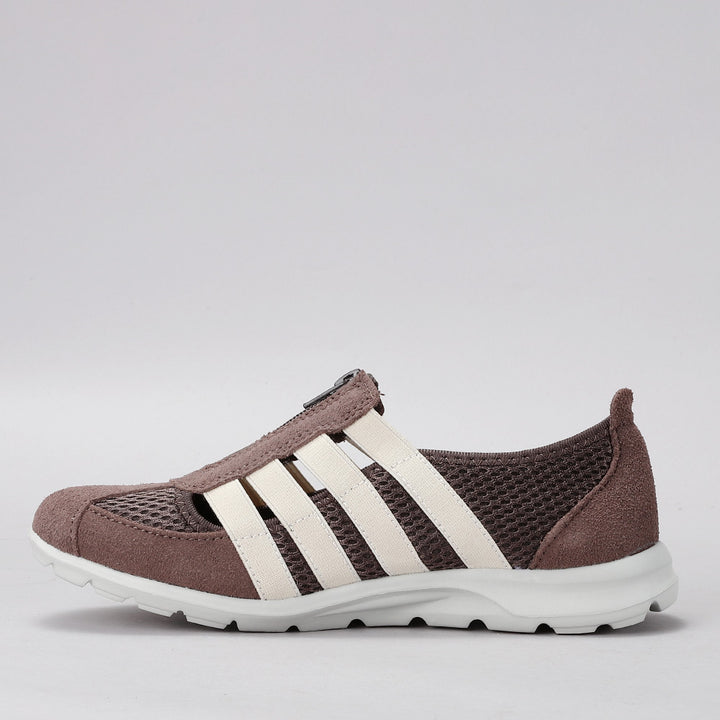 Christine - Dk Taupe/Cream - CC Resorts