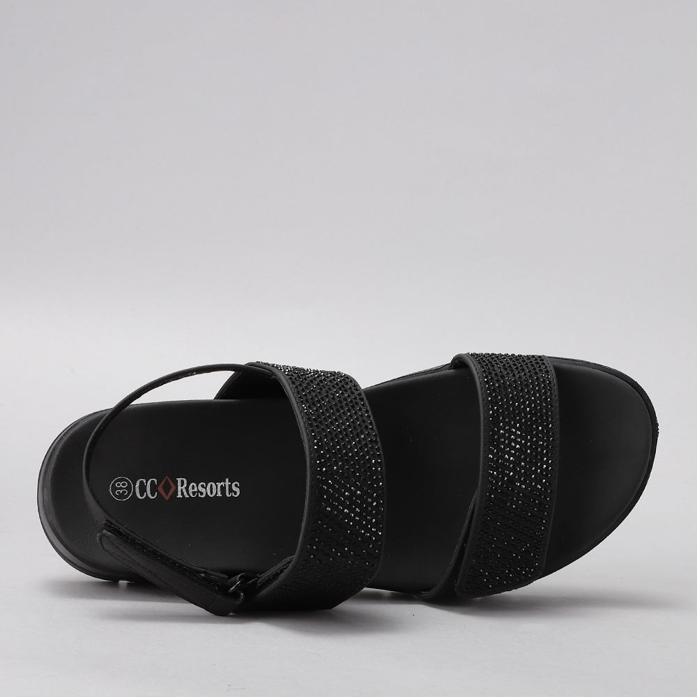 Dominic - Black/Black sole - CC Resorts