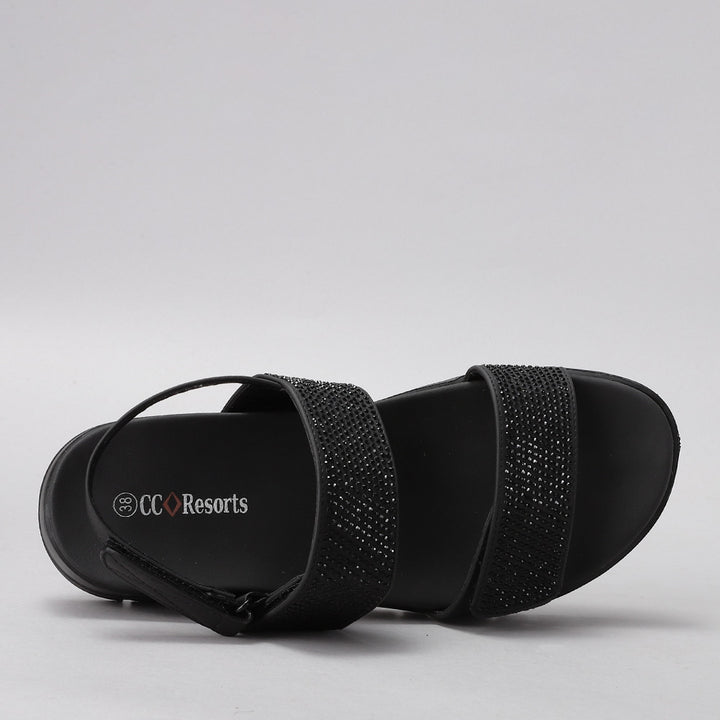 Dominic - Black/Black sole - CC Resorts