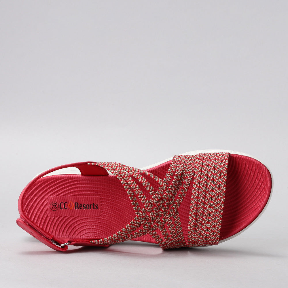 Flyta - Red Multi - CC Resorts