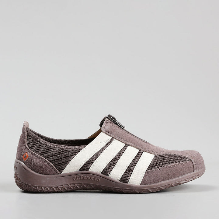 Jada - Dk Taupe/Cream - CC Resorts