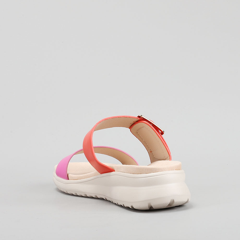 Peggy - Fuchsia/Orange