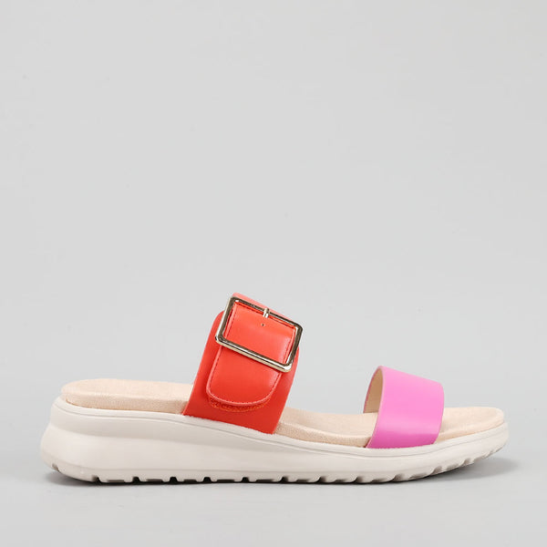 Peggy - Fuchsia/Orange