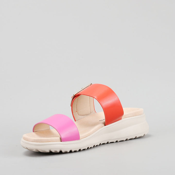 Peggy - Fuchsia/Orange