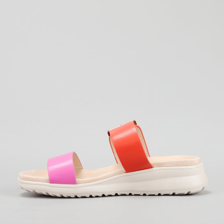 Peggy - Fuchsia/Orange
