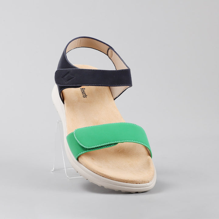 Penelope - Emerald/Navy