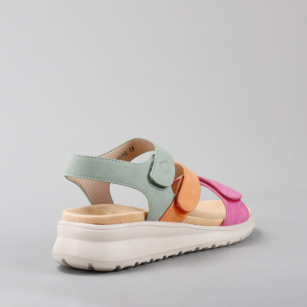 Pershing - Fuchsia/Tan/Sage