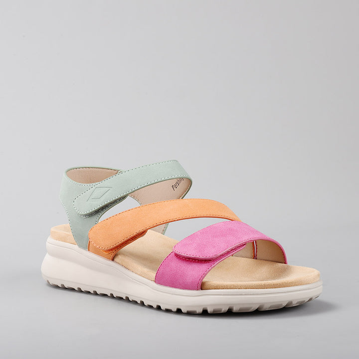 Pershing - Fuchsia/Tan/Sage