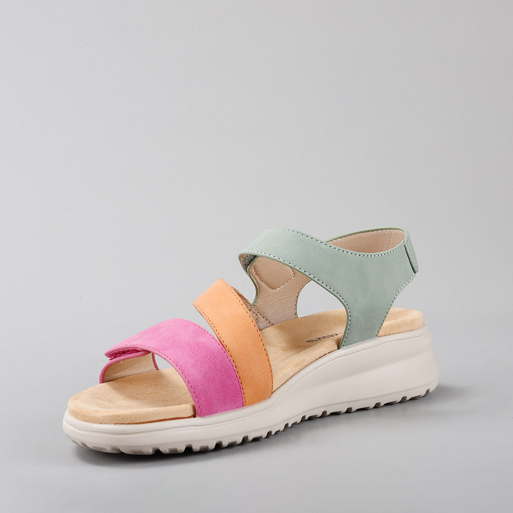 Pershing - Fuchsia/Tan/Sage