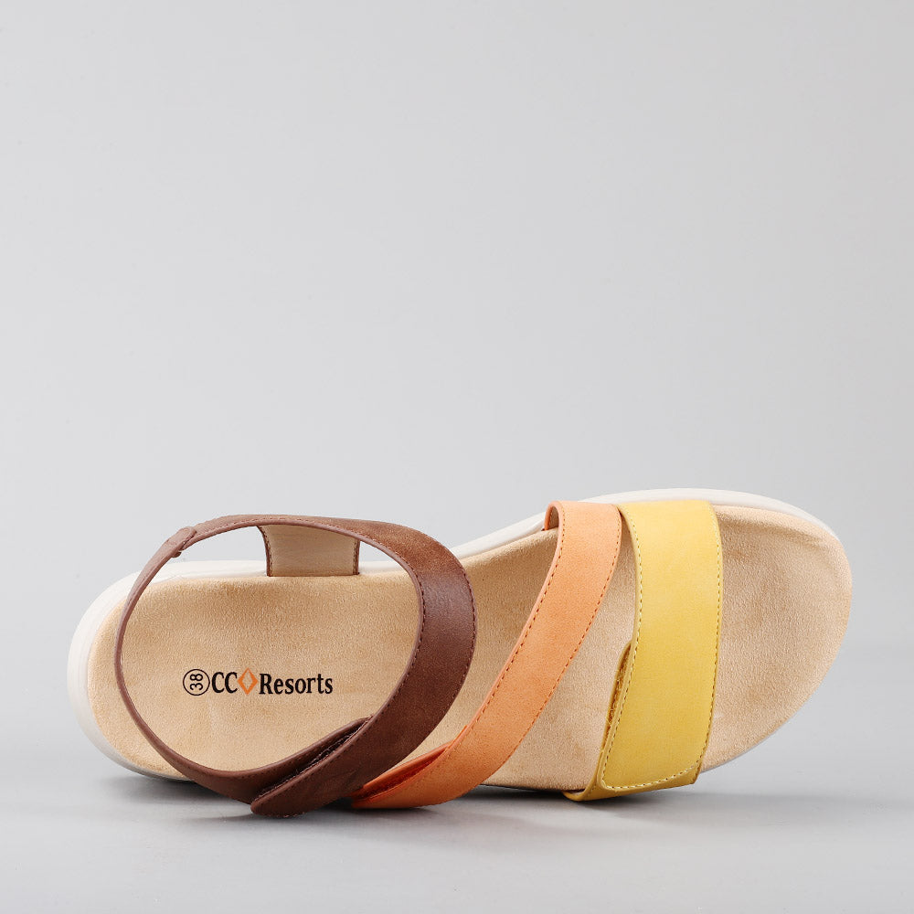 Pershing - Mustard/Tan/Coffee