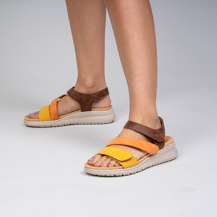 Pershing - Mustard/Tan/Coffee - CC Resorts