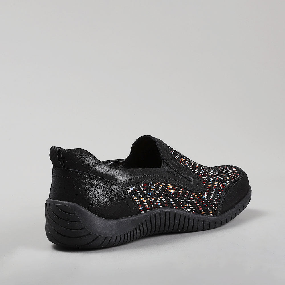 Tavian - Black Multi - CC Resorts