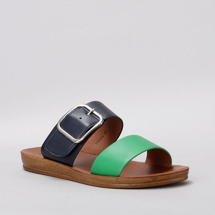 Velma - Emerald/Navy - VS TREADS