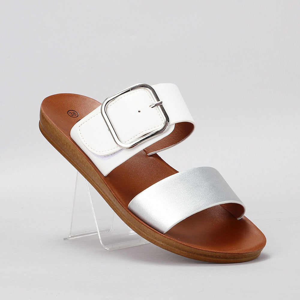 Velma - White/Silver - VS TREADS