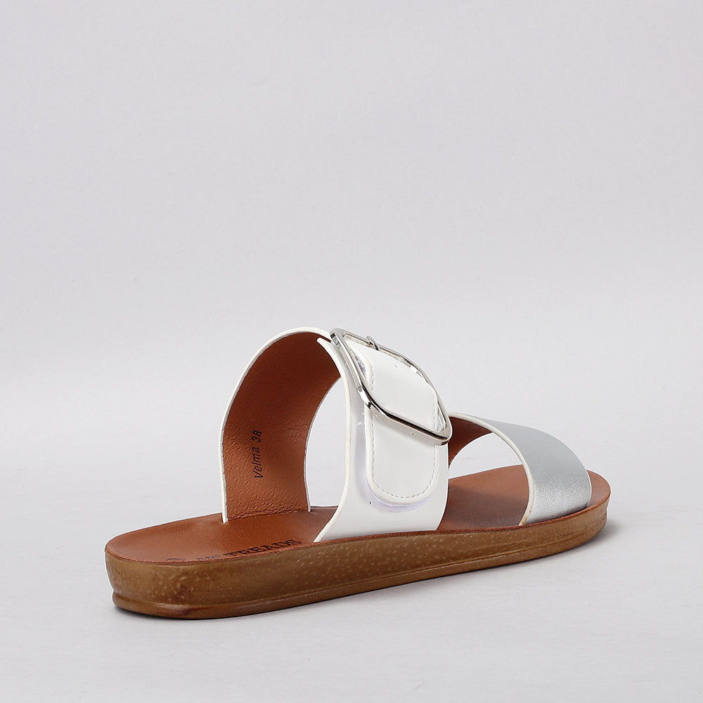 Velma - White/Silver - VS TREADS