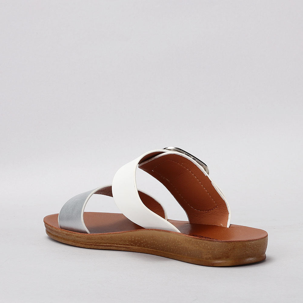 Velma - White/Silver - VS TREADS