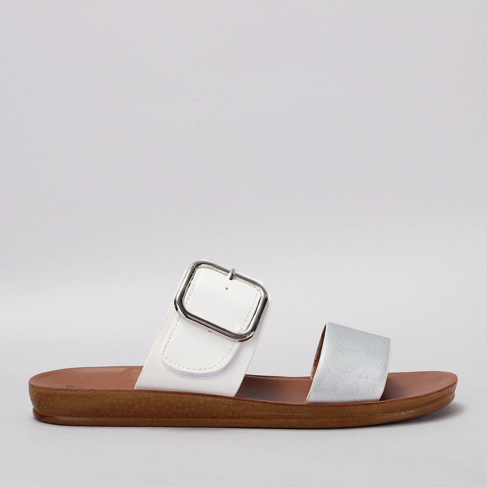 Velma - White/Silver - VS TREADS