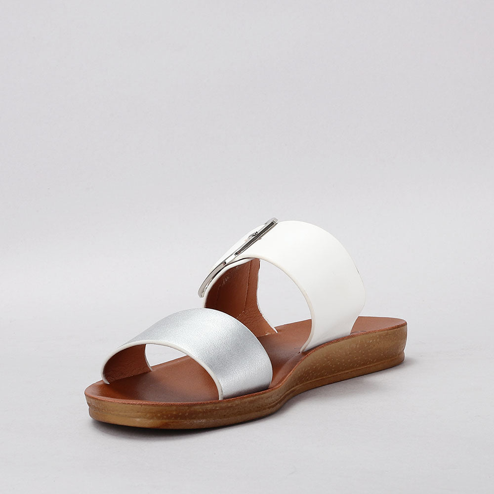 Velma - White/Silver - VS TREADS